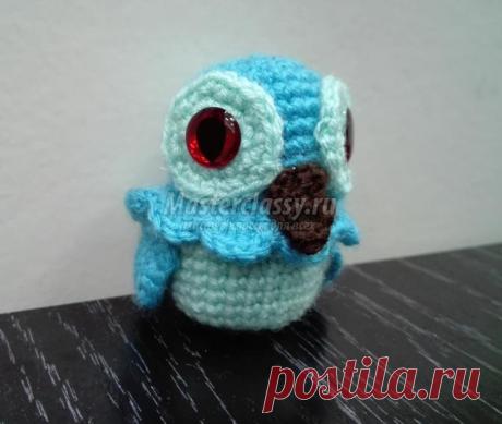 Вязаная сова крючком. Мастер-класс с пошаговыми фото