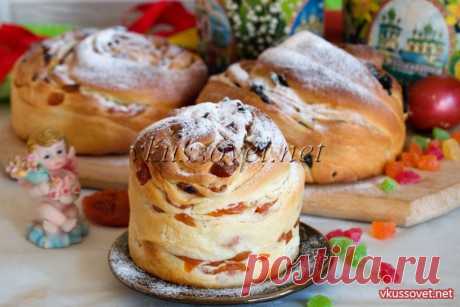 Кулич краффин Рецепт приготовления куличей краффинов на сухих дрожжах. С приближением праздника Светлой Пасхи большинство хозяек начинают «подбирать» для себя оптимальный рецепт куличей – это правильно, я всегда считала, что приготовленные своими руками куличи намного вкуснее, чем купленные в магазине.