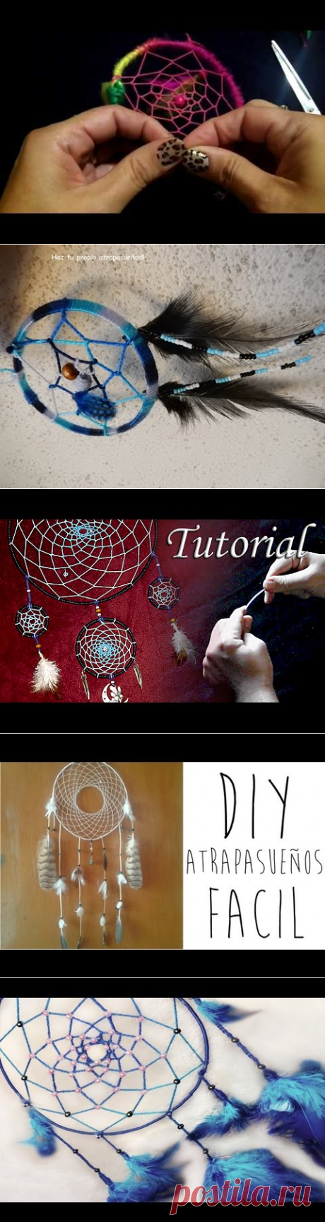 Como hacer un atrapasueños: DIY// Dream Catcher - YouTube
