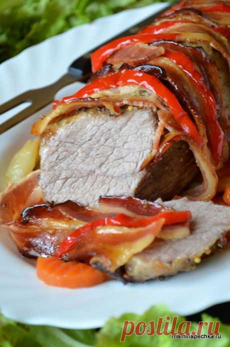 Говядина, запечённая целым куском • пошаговый фоторецепт