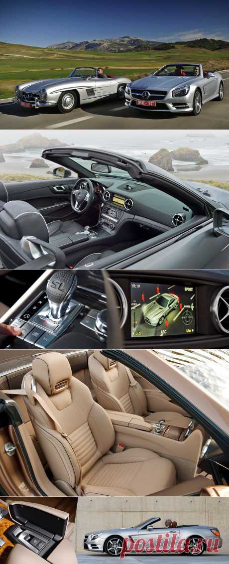 Знакомимся с родстером Mercedes-Benz SL 500 и его предками
