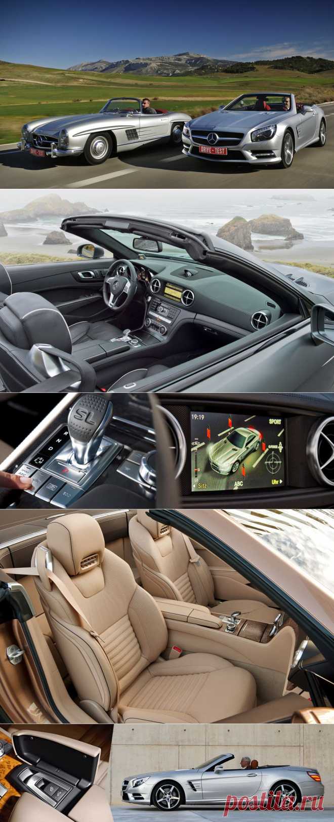 Знакомимся с родстером Mercedes-Benz SL 500 и его предками