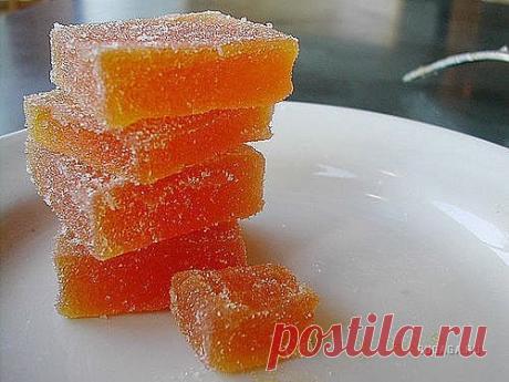 Мармелад из тыквы | Худей вкусно