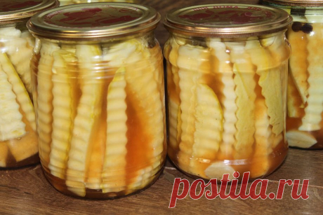 Сохраняйте рецепт. Вкуснее этих кабачков я еще ничего не пробовала, а маринад какой