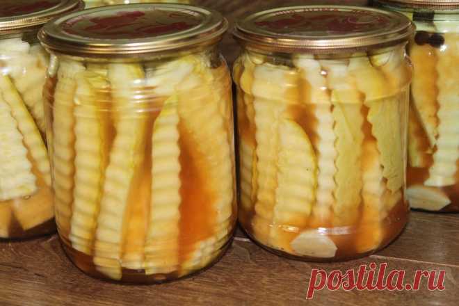 Сохраняйте рецепт. Вкуснее этих кабачков я еще ничего не пробовала, а маринад какой