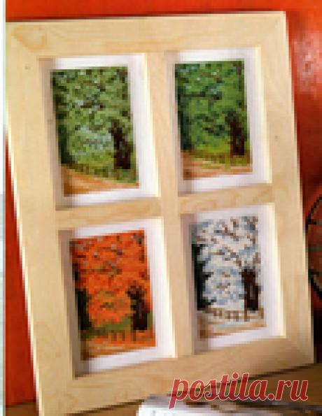 Вышивка. Времена года.