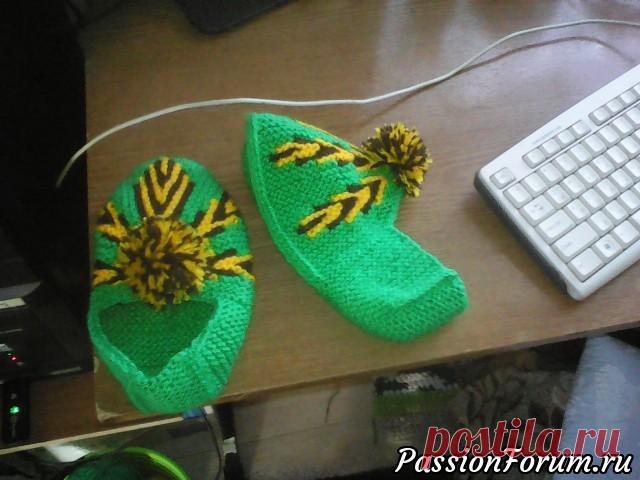 Тапочки и следочки