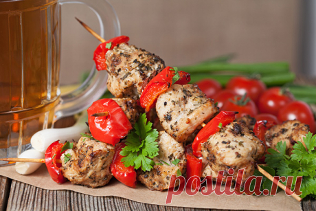 Шашлык из рыбы