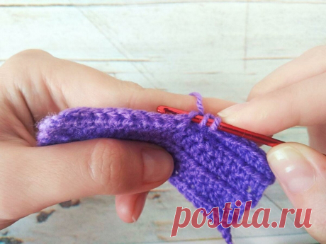 УРОКИ ВЯЗАНИЯ КРЮЧКОМ: полустолбик с накидом | Profi KNIT Все о вязании | Яндекс Дзен