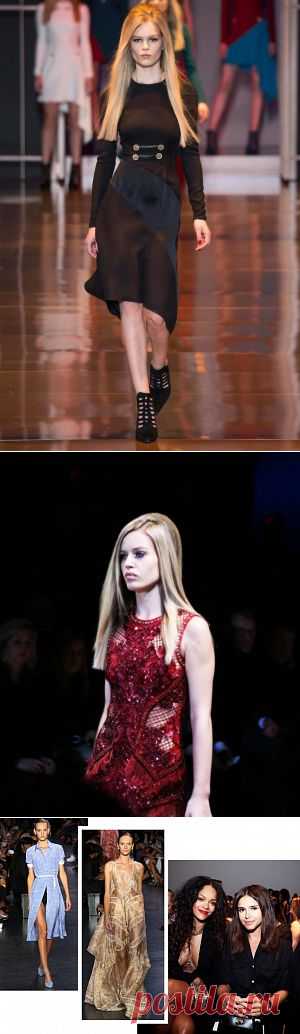 Лучшее на показе Versace осень-зима 2014/2015 | Glamour.ru