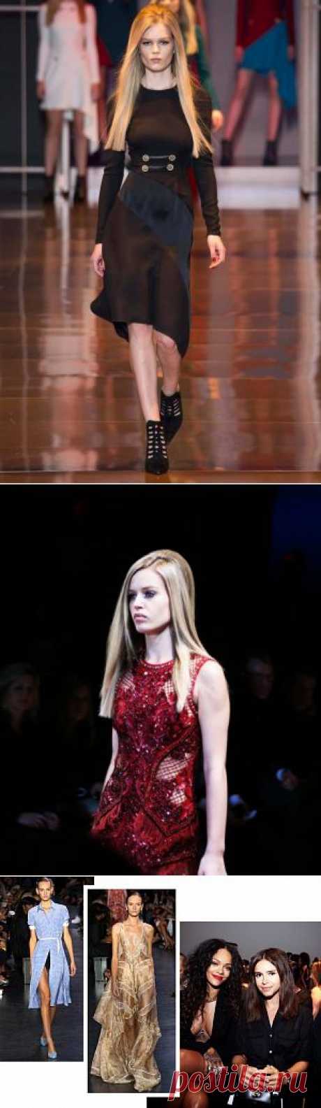 Лучшее на показе Versace осень-зима 2014/2015 | Glamour.ru
