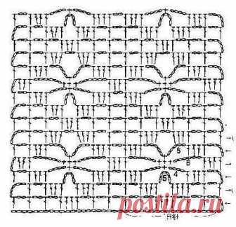 Подборка схем для разной вариации узора 