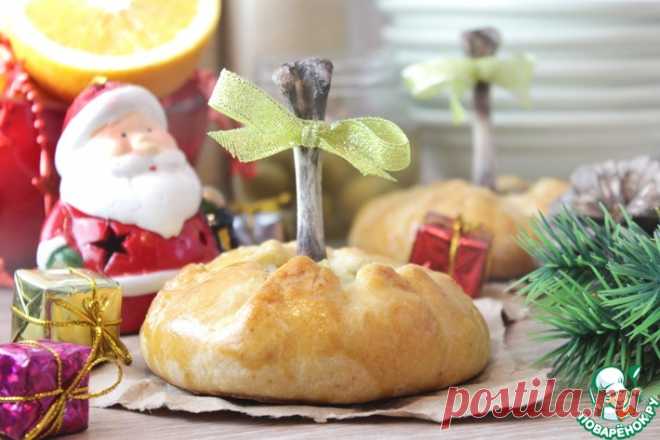 Порционный пирог «Праздничный» Кулинарный рецепт