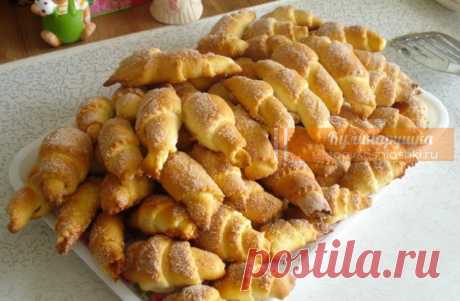 Рогалики по бабушкиному рецепту. Нежные и очень вкусные Рогалики получаются нежные и очень вкусные.