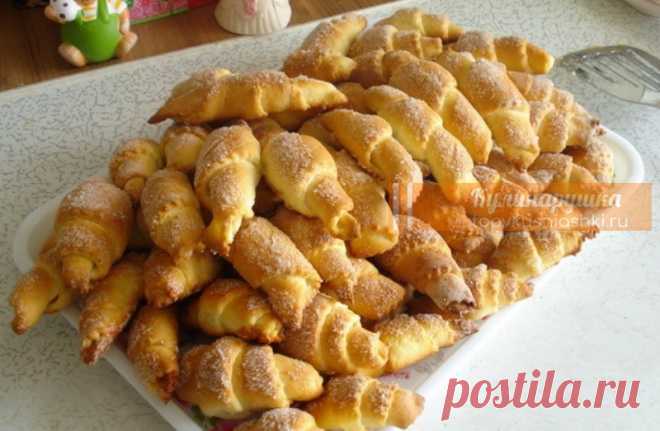 Рогалики по бабушкиному рецепту. Нежные и очень вкусные Рогалики получаются нежные и очень вкусные.