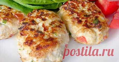 Куриные котлеты с кабачком