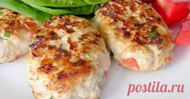 Куриные котлеты с кабачком