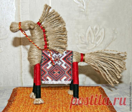 Делаем оберег «Солнечный конь» - Ярмарка Мастеров - ручная работа, handmade