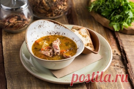 Чечевичный суп с копченостями – вкусный рецепт с фото пошагово