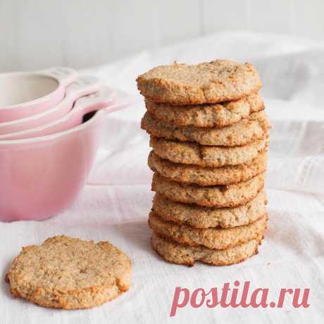 Миндальное печенье с лимоном и кокосом