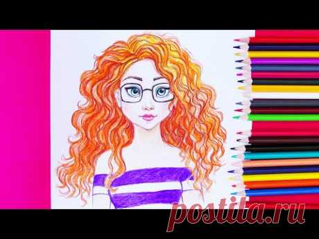 КАК НАРИСОВАТЬ ЛИЦО ЧЕЛОВЕКА? // Урок Рисования // КАК НАУЧИТЬСЯ РИСОВАТЬ // ПОРТРЕТ