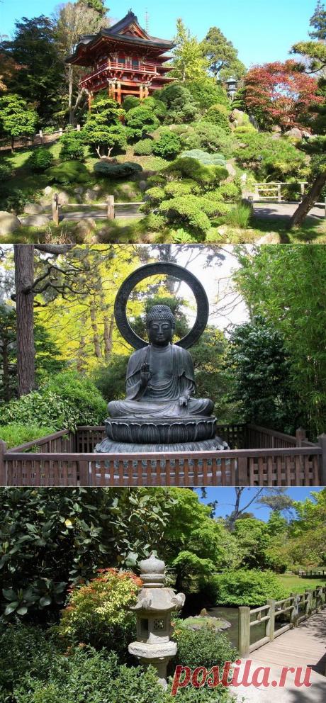 Японский чайный сад в Сан-Франциско (Japanese Tea Garden)