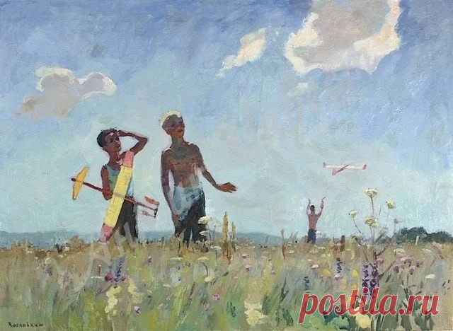 20vek.com: 1960. Эльза Хохловкина - Авиамоделисты