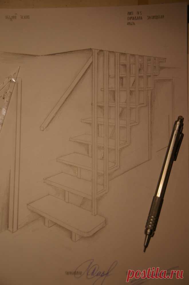 Лестница Сортавала.