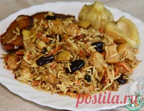 Плов постный с айвой и сухофруктами – кулинарный рецепт