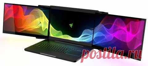 Ноутбук Razer Project Valerie оборудован тремя 4K-дисплеями Одной из самых необычных новинок выставки CES 2017 неожиданно стал игровой ноутбук Razer Project Valerie. Производитель игровых девайсов не перестаёт экспериментировать с форм-факторами и решил сделать первый в мире ноутбук с тремя экранами. По сути, это модернизированная версия представленного осенью прошлого года Blade Pro с автоматически выдвижными двумя дополнительными дисплеями. При этом по толщине Project Valerie почти как два…