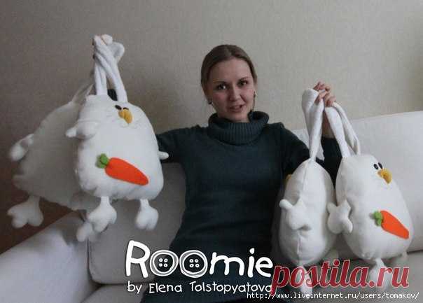 Игрушки-подушки Roomie