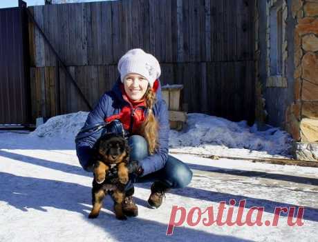 8 Марта. Мамочка Осор и ее щеночки.