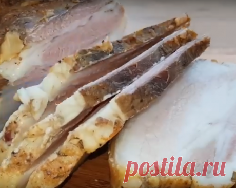Вкуснейшее сало без возни и заморочек