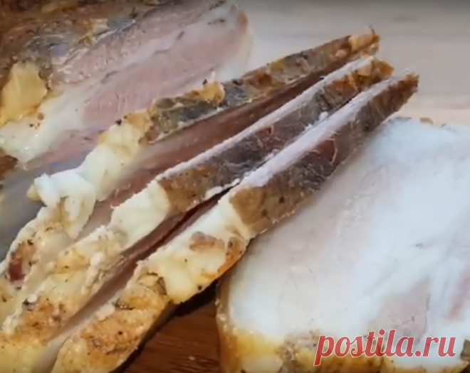 Вкуснейшее сало без возни и заморочек
