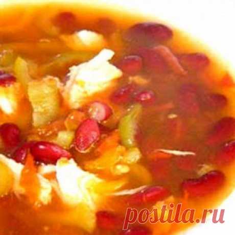 Суп с фасолью и курицей рецепт – супы