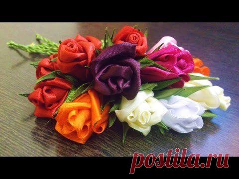 видео роза из ленты