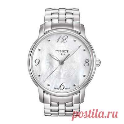 Часы Tissot Lady Round Mother of Pearl Dial Stainless Steel Ladies Watch T0522101111700 / 1034097