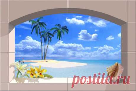 Trompe l'oeil пейзажи - Распродажа Trompe l'oeil
