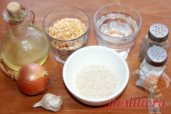 Котлеты из гороха и риса. Постный простой и вкусный рецепт с фото