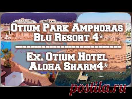 обзор отеля Otium Park Amphoras Blu Resort 4* (Ex. Otium Hotel Aloha Sharm 4*)... - YouTube