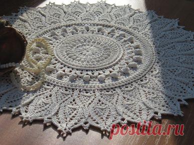 Салфетка крючком Momentous Occasion - Онлайн-журнал о вязании и кулинарии