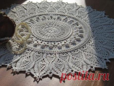 Салфетка крючком Momentous Occasion - Онлайн-журнал о вязании и кулинарии