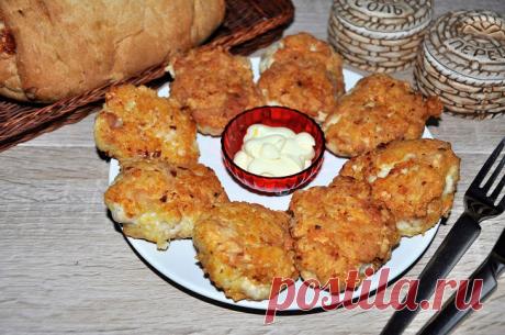 Рубленые куриные котлеты с сыром: рецепт с фото пошагово