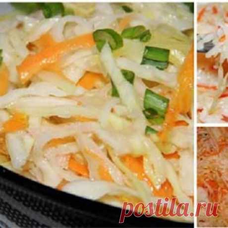 Быстрая маринованная капустка - МирТесен