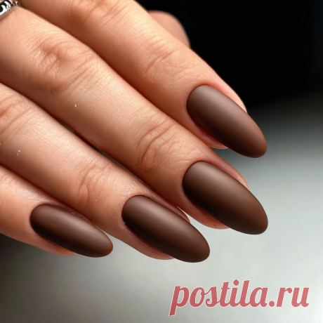 Оттенки шоколада: теплые и глубокие цвета для вашего маникюра 🍫 | Маникюрный | Дзен