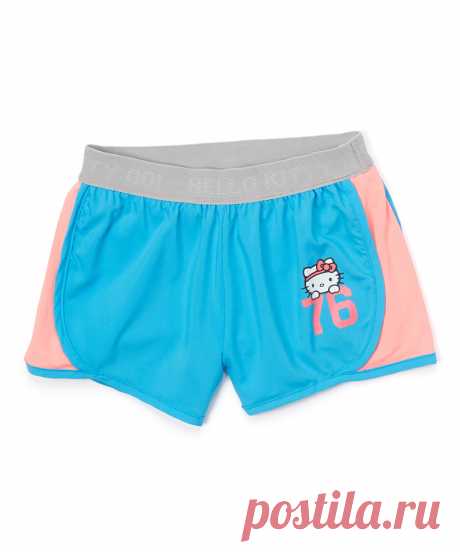 Blue &amp; Pink Hello Kitty Shorts - Toddler &amp; Girls | zulily