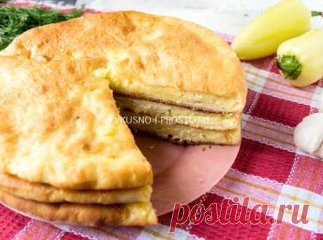 Осетинский пирог с сыром – румяный и ароматный