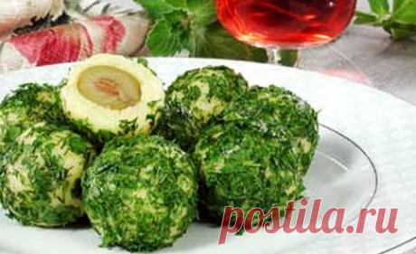 Сырные шарики с сюрпризом