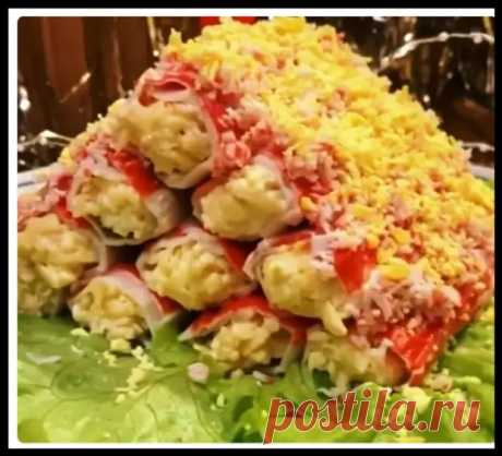 (3) Оригинальный салат "новогодняя избушка" - всего 5 минут и вкуснятина на столе - Ваши любимые рецепты - 15 декабря - 43091987754 - Медиаплатформа МирТесен