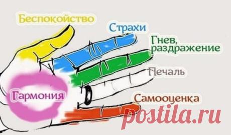 *Ваши пальцы волшебным образом влияют на ваши эмоции* 
Эта древняя японская терапия настолько проста, что прибегать к ней можно хоть на совещании, хоть на ораторском подиуме, и никому не придет в голову, что вы только что на их глазах произвели манипуляции для того, чтобы перестать нервничать! 
Акупрессура — очень древний метод, и мы уже наслышаны о точках. расположенных на ладонях и пятках, отвечающих за различные органы и самочувствие. Но есть еще кое-что, что очень нужно знать нам, если мы